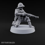 On Jungle Patrol Human Rifleman I