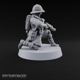 On Jungle Patrol Human Rifleman I