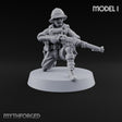 On Jungle Patrol Human Rifleman I