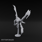 Perched On Blooms Bronze Dragon Flying Miniature for Dungeons and Dragons, Pathfinder or other TTRPGs