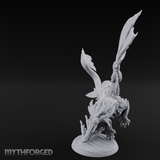 Wings Spread Skimming Bronze Dragon Miniature for Dungeons and Dragons, Pathfinder or other TTRPGs