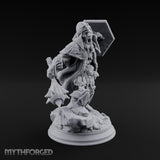 Risen and Roaring Undead Dwarf Warrior A