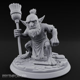 Broom Clutching Sneering Goblin Janitor gallery 1