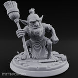 Broom Clutching Sneering Goblin Janitor gallery 2