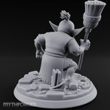 Broom Clutching Sneering Goblin Janitor gallery 5