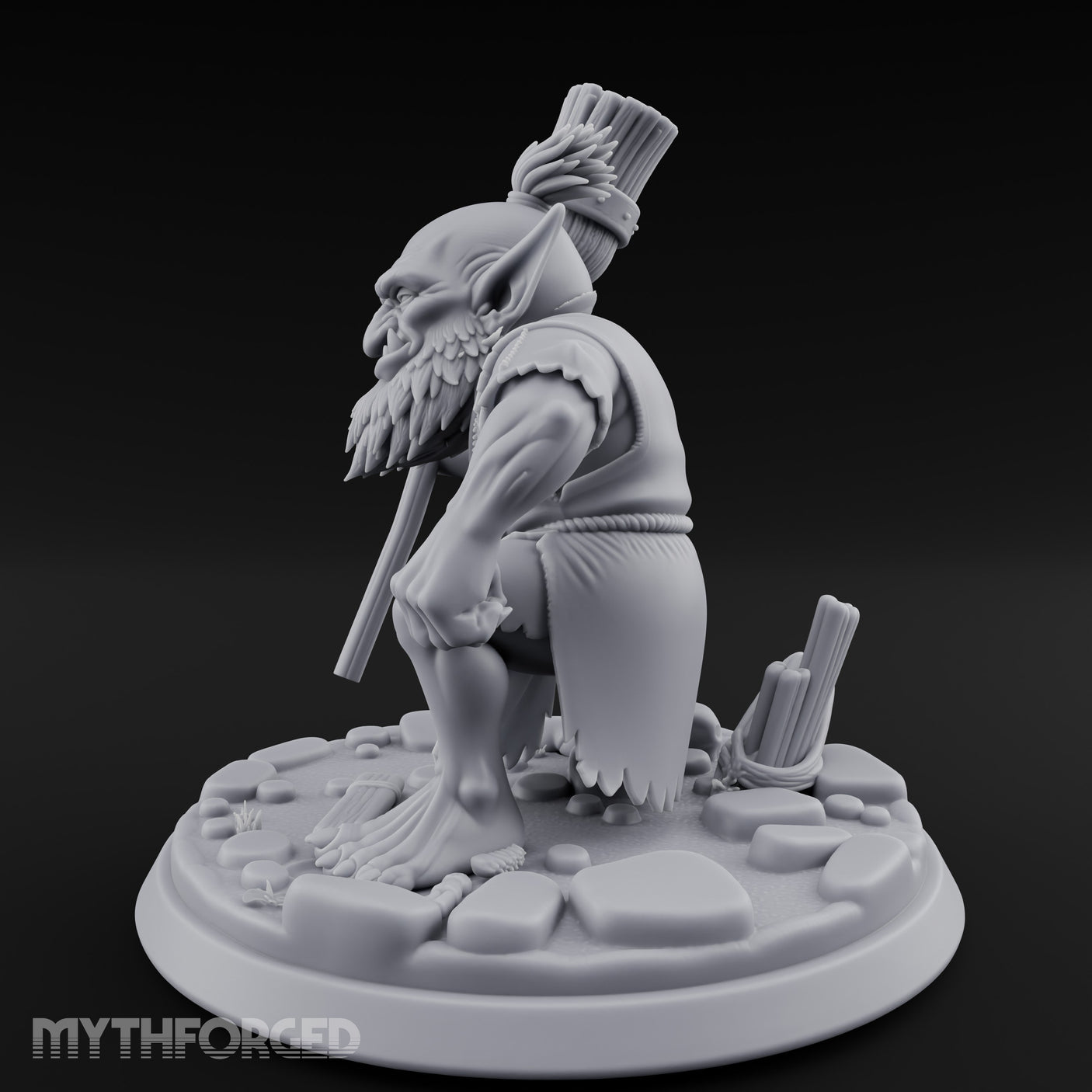 Broom Clutching Sneering Goblin Janitor gallery 7