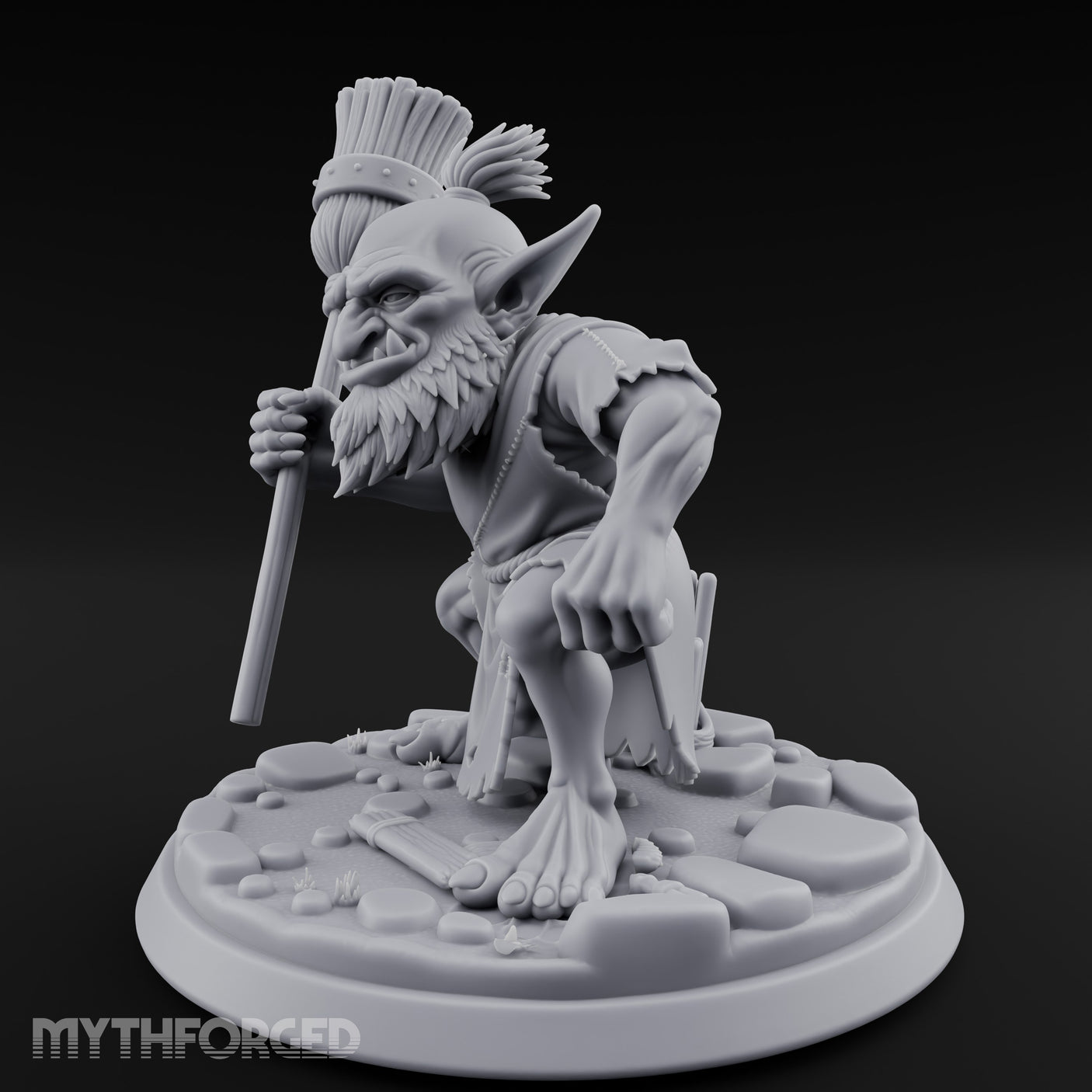 Broom Clutching Sneering Goblin Janitor gallery 8