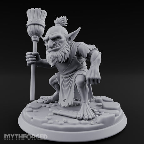 Broom Clutching Sneering Goblin Janitor gallery 9
