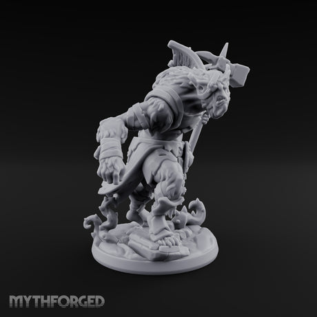 Fur Pelts, Sharp Points Bugbear Warrior A
