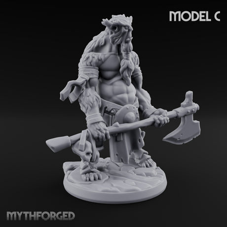Fur Pelts, Sharp Points Bugbear Warrior C