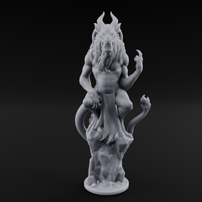 Claw Curling Demon Bulezau Miniature for Dungeons and Dragons, Pathfinder or other TTRPGs