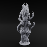 Claw Curling Demon Bulezau Miniature for Dungeons and Dragons, Pathfinder or other TTRPGs