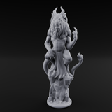 Claw Curling Demon Bulezau Miniature for Dungeons and Dragons, Pathfinder or other TTRPGs