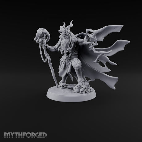 Firing out Magic Beastman Skull Wizard