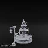 Bunting-Strung Lantern-Flanked Goblin Market Fountain Set gallery 3