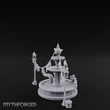 Bunting-Strung Lantern-Flanked Goblin Market Fountain Set gallery 4