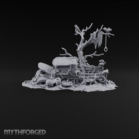 Nobody Left to Cut the Rope Buried Truck Wreck