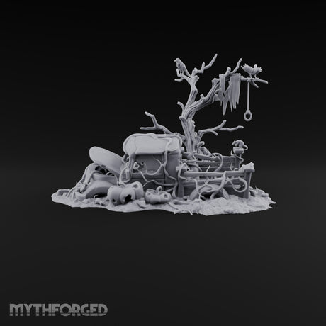 Nobody Left to Cut the Rope Buried Truck Wreck