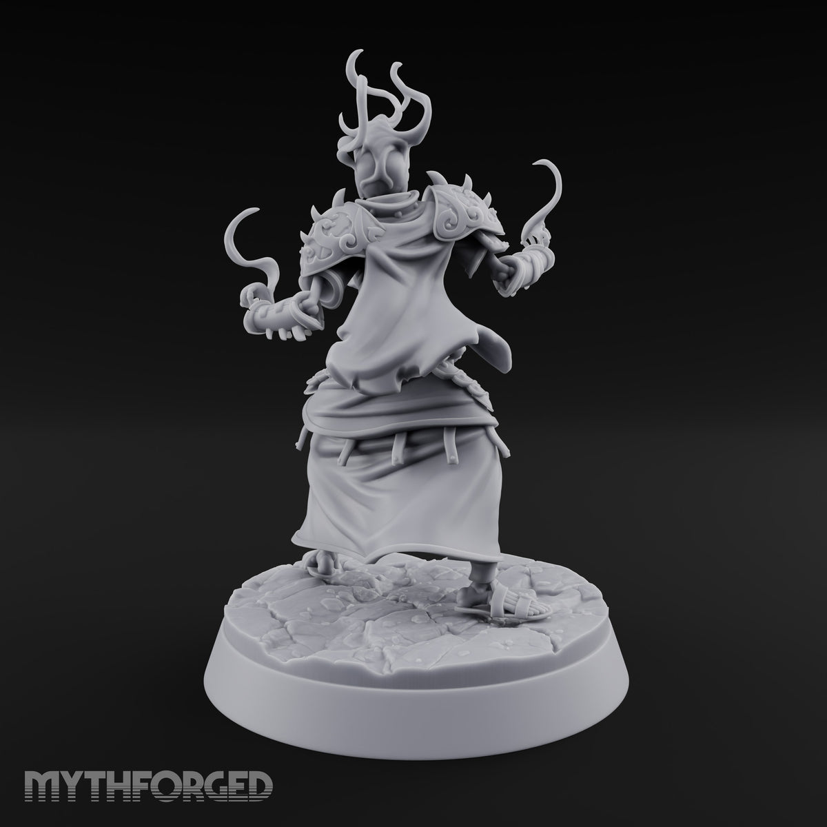 Skulls Aflame Skeleton Warrior A — Flame Hands