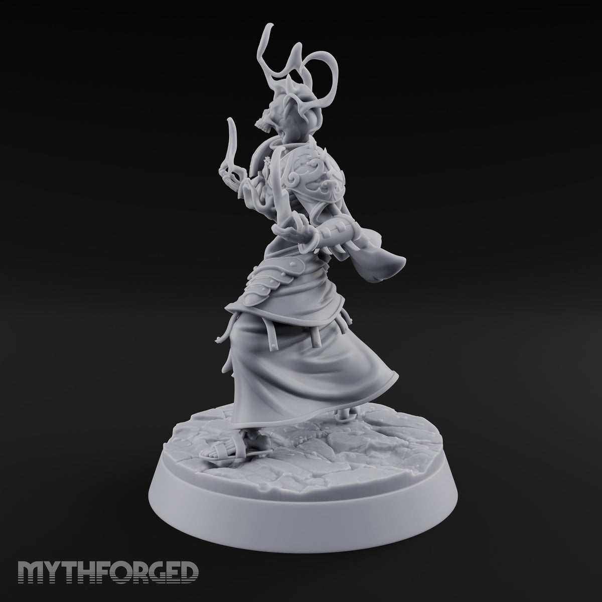 Skulls Aflame Skeleton Warrior A — Flame Hands