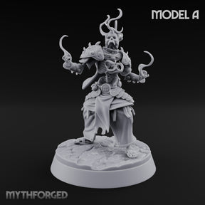 Skulls Aflame Skeleton Warrior A — Flame Hands