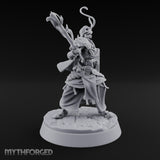 Skulls Aflame Skeleton Warrior A — Sceptre & Shield
