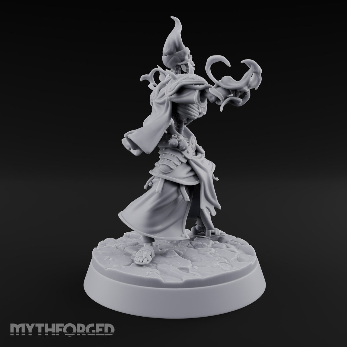 Skulls Aflame Skeleton Warrior A — Sword & Flame