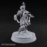 Skulls Aflame Skeleton Warrior B — Flame Hands