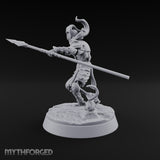 Skulls Aflame Skeleton Warrior B — Spear