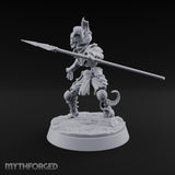 Skulls Aflame Skeleton Warrior B — Spear