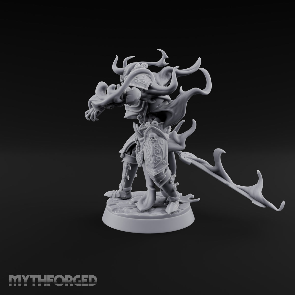 Skulls Aflame Skeleton Warrior E