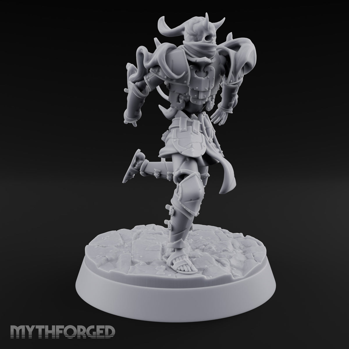 Skulls Aflame Skeleton Warrior C — Flame Hand