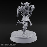 Skulls Aflame Skeleton Warrior C — Flame Hand