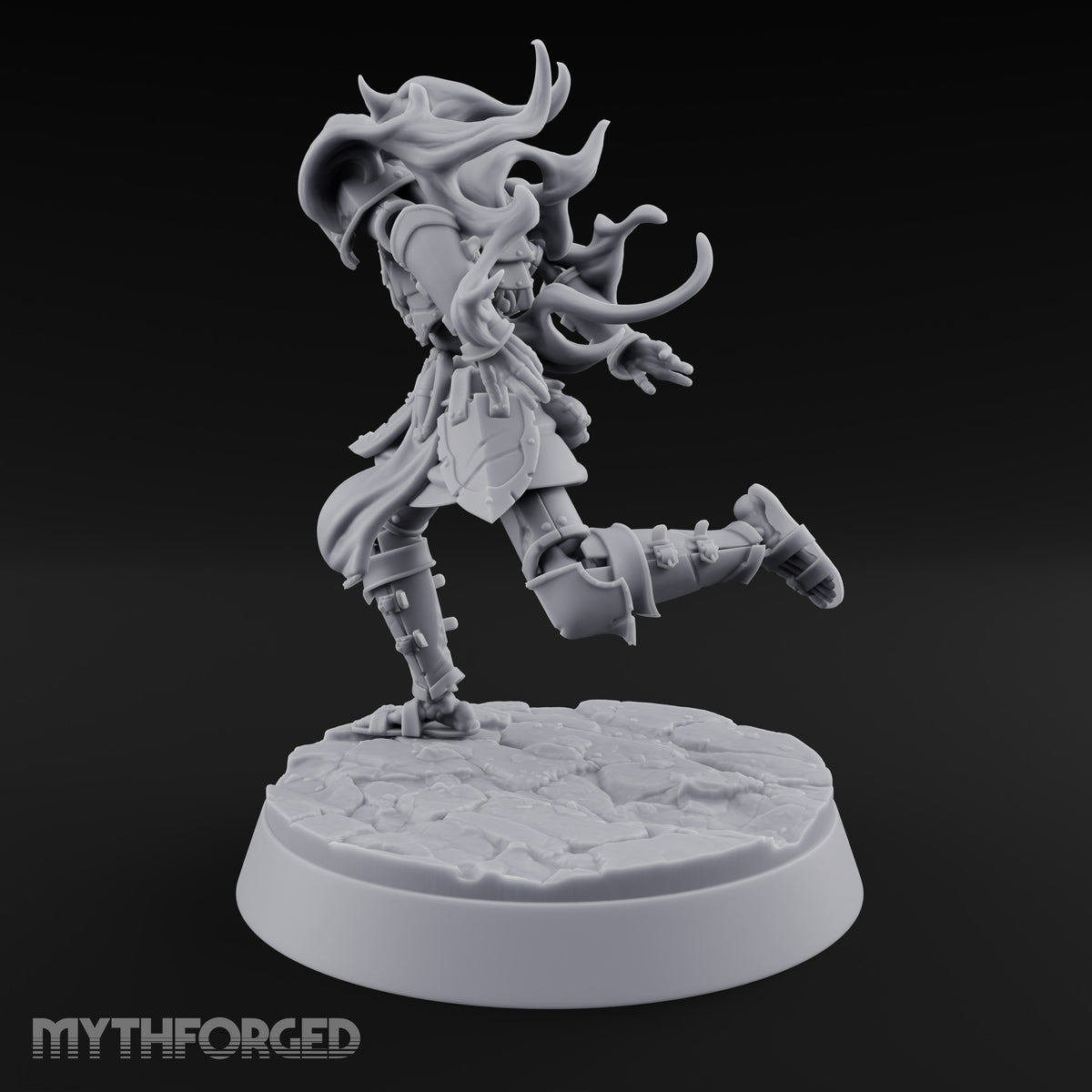 Skulls Aflame Skeleton Warrior C — Flame Hand