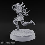 Skulls Aflame Skeleton Warrior C — Flame Hand