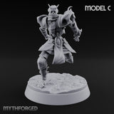 Skulls Aflame Skeleton Warrior C — Flame Hand
