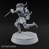 Skulls Aflame Skeleton Warrior C — Sword & Shield
