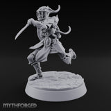 Skulls Aflame Skeleton Warrior C — Sword & Shield