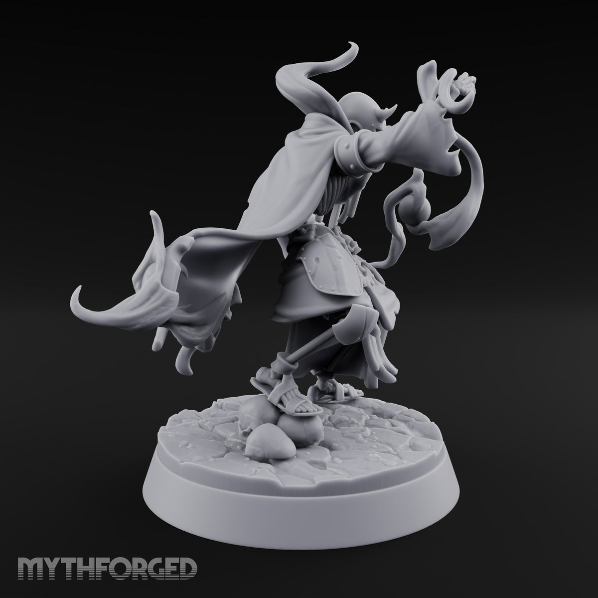 Skulls Aflame Skeleton Warrior D — Flame Orb