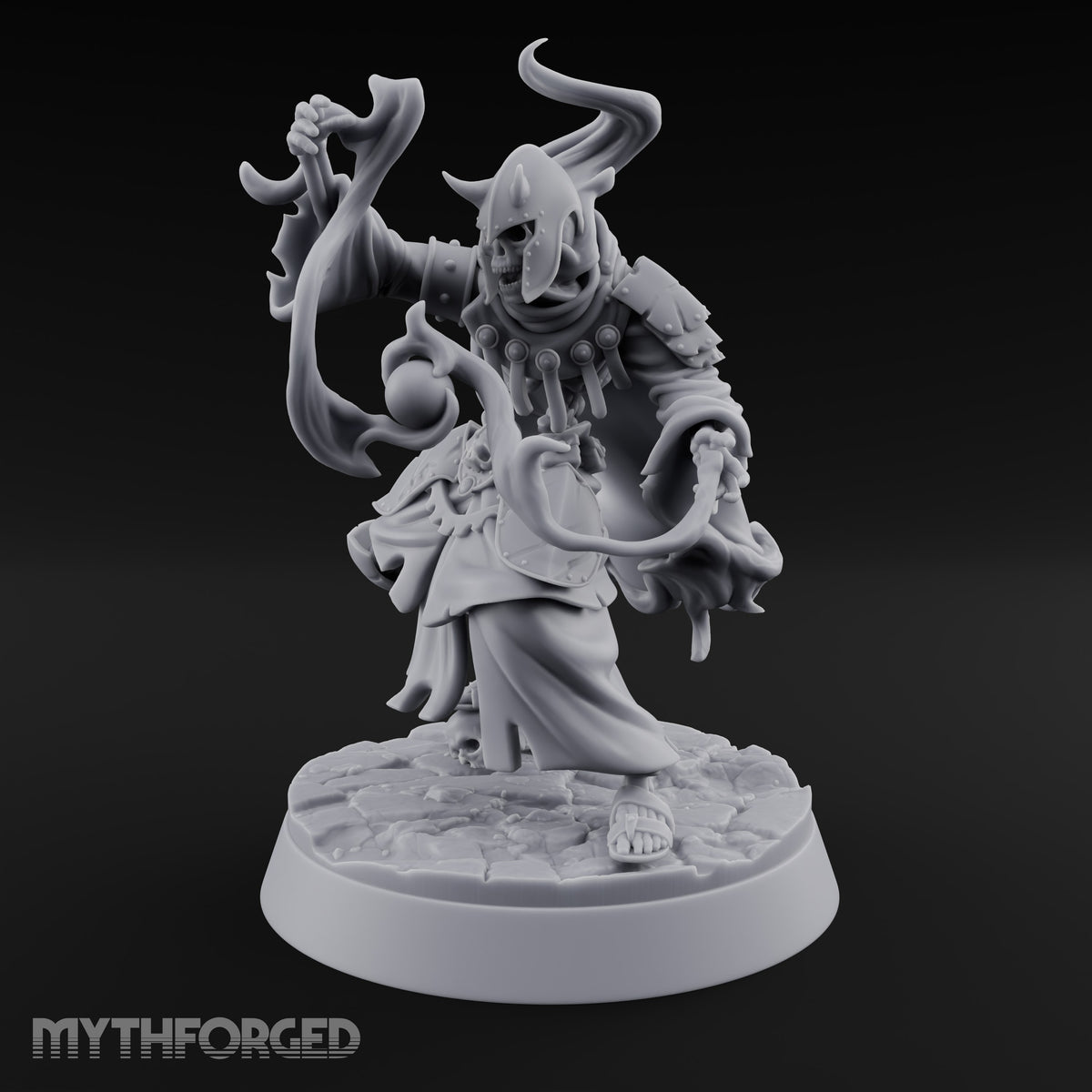 Skulls Aflame Skeleton Warrior D — Flame Orb