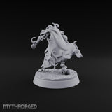Skulls Aflame Skeleton Warrior D — Staff & Orb
