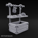 Chopping Block Chorus Wooden Butcher Shop Terrain Set — B