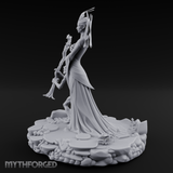 Butterfly Winged Towering Fey Lord Enchantress Miniature for Dungeons and Dragons, Pathfinder or other TTRPGs