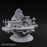 Candelabra-Lit Potion-Strewn Noble Vanity Table Miniature for Dungeons and Dragons, Pathfinder or other TTRPGs