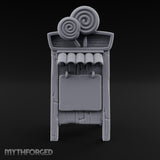 Sweet Tooth Pop-Up Wooden Candy Seller Market Set — C