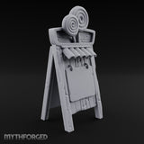 Sweet Tooth Pop-Up Wooden Candy Seller Market Piece C