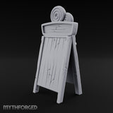 Sweet Tooth Pop-Up Wooden Candy Seller Market Piece C