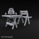 Sweet Tooth Pop-Up Wooden Candy Seller Market Piece D