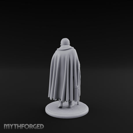 Cane Hobbling Human Beggar Miniature for Dungeons and Dragons, Pathfinder or other TTRPGs
