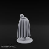 Cane Hobbling Human Beggar Miniature for Dungeons and Dragons, Pathfinder or other TTRPGs